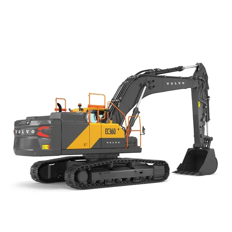 Arriendo de Excavadora 26 Ton. Volvo modelo EC360FL5 en SK Rental con cobertura nacional.